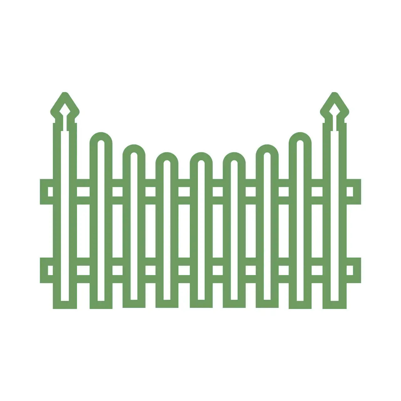 Aluminum Fencing Icon