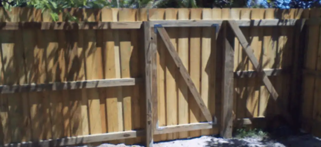 Wood Fence