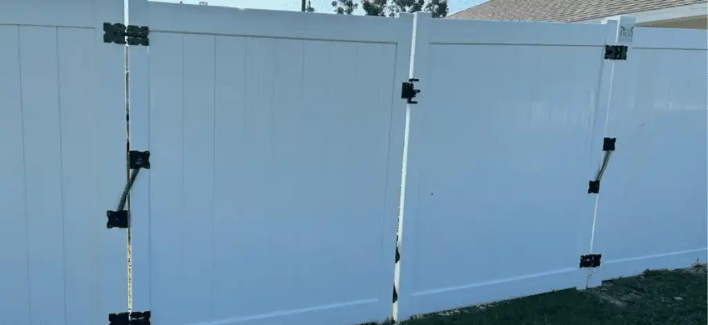 Vinyl Fence