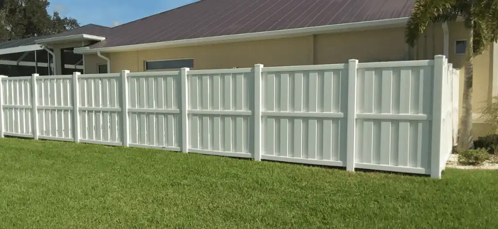 Vinyl Fence